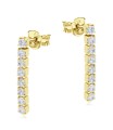 Crystal Shaped Stud Earring STC-2214